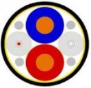 KSH 2J z Żyłami Cu 2x0,5mm2